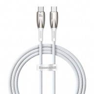 Kabel USB-C do USB-C Baseus Glimmer 100W 2m biały