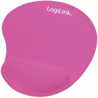 Podkładka pod mysz LogiLink ID0027P żelowa różowa