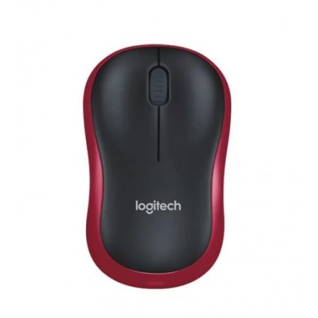 Mysz bezprzewodowa Logitech M185 2,4GHz czerwona