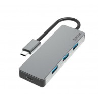 Hub Hama USB-C 3xUSB-A 3.2 GEN2, 1xUSB-C(PD+DATA)